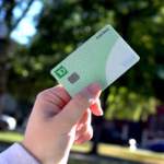 image of person holding up a TD credit card