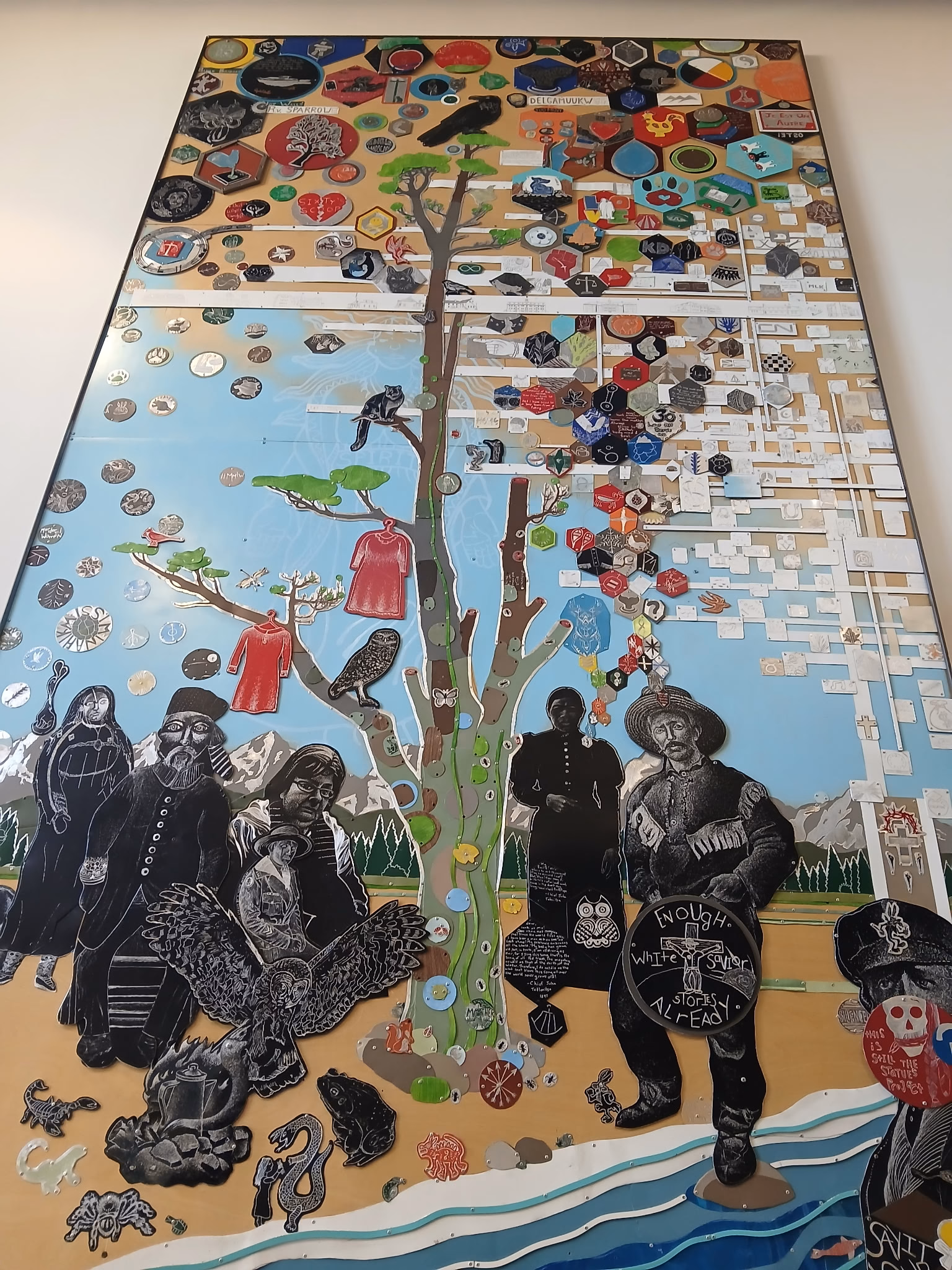 An artist and their creations, space and idenity